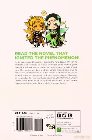 Sword Art Online 3: Fairy Dance (light novel) (SWORD ART ONLINE NOVEL SC) - Reki Kawahara [KSIĄŻKA]