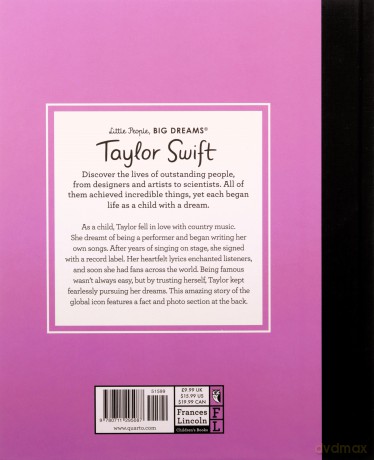 Taylor Swift: Little People, Big Dreams - M I Sanchez Vegara [KSIĄŻKA]