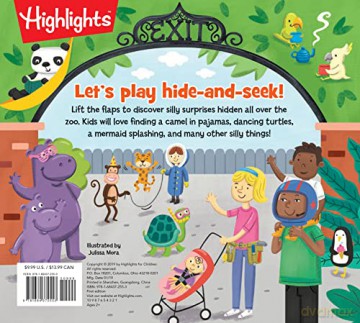That's Silly! At The Zoo Lift: A Very Silly Lift-the-Flap Book- (Lift-The-Flap Books) (Highlights Lift-the-Flap Books) - Highlights [KSIĄŻKA]