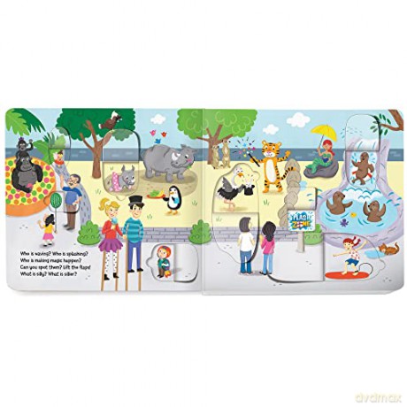 That's Silly! At The Zoo Lift: A Very Silly Lift-the-Flap Book- (Lift-The-Flap Books) (Highlights Lift-the-Flap Books) - Highlights [KSIĄŻKA]