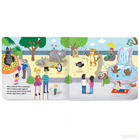 That's Silly! At The Zoo Lift: A Very Silly Lift-the-Flap Book- (Lift-The-Flap Books) (Highlights Lift-the-Flap Books) - Highlights [KSIĄŻKA]