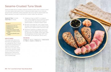 The "I Love My Air Fryer" Easy Recipes Book: From Pancake Muffins to Honey Balsamic Chicken Wings, 175 Quick and Easy Recipes ("I Love My" Cookbook Series) - Robin Fields [KSIĄŻKA]