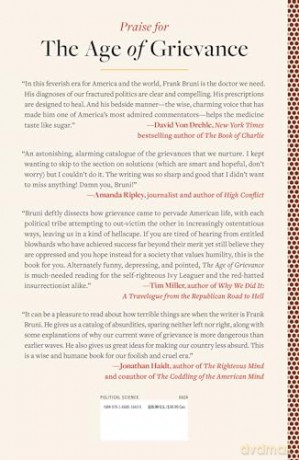 The Age of Grievance - Frank Bruni [KSIĄŻKA]