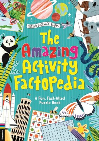 The Amazing Activity Factopedia: A Fun, Fact-filled Puzzle Book (Buster Backpack Books) - Amber Davenport [KSIĄŻKA]