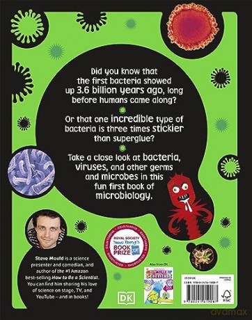 The Bacteria Book (New Edition): Gross Germs, Vile Viruses and Funky Fungi (The Science Book) - Steve Mould [KSIĄŻKA]