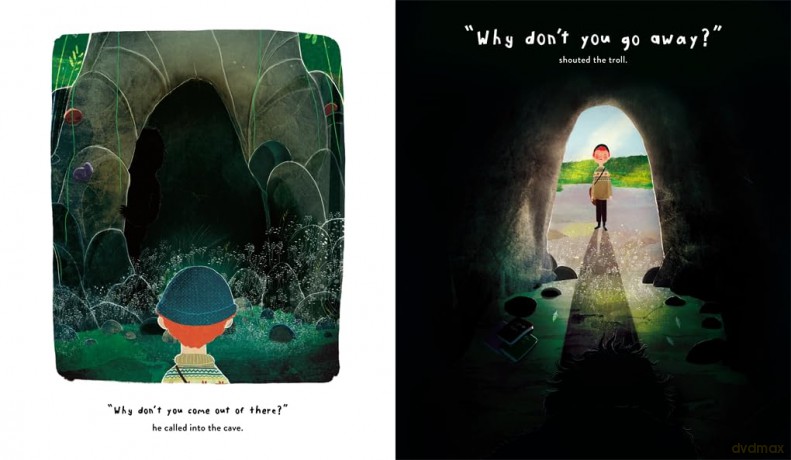 The Boy, the Troll and the Chalk - Anne Booth [KSIĄŻKA]