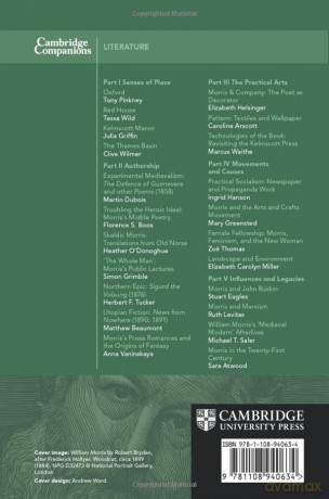 The Cambridge Companion to William Morris (Cambridge Companions to Literature) - Marcus Waithe [KSIĄŻKA]