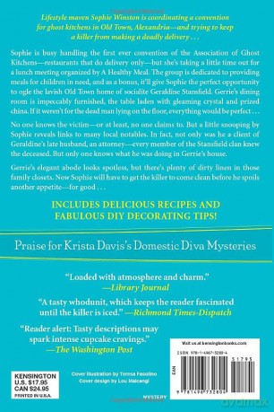 The Diva Delivers on a Promise: A Deliciously Plotted Foodie Cozy Mystery (Domestic Diva Mystery) - Krista Davis [KSIĄŻKA]