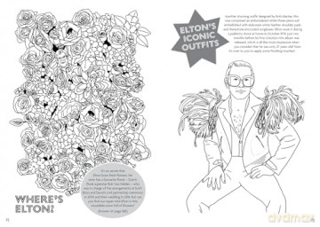 The Elton John Activity Book: Quizzes, puzzles and trivia on a musical legend life through to 2024 - Nathan Joyce [KSIĄŻKA]