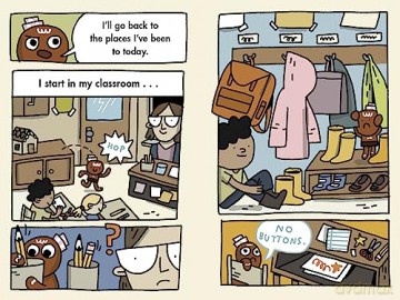 The Gingerbread Man: Buttons on the Loose: 1 (The Gingerbread Man Is Loose Graphic Novel) - Laura Murray [KSIĄŻKA]