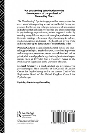 The Handbook of Psychotherapy - Petruska Clarkson [KSIĄŻKA]