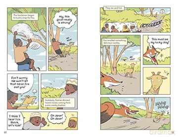 The Hyena and the Fox: A Somali Graphic Folktale (Discover Graphics: Global Folktales) - Mariam Mohamed [KSIĄŻKA]