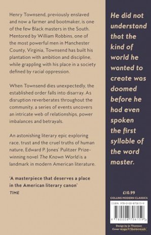 The Known World (Collins Modern Classics) - Edward P Jones [KSIĄŻKA]