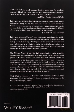 The Kristeva Reader (Wiley Blackwell Readers) - Toril Moi [KSIĄŻKA]