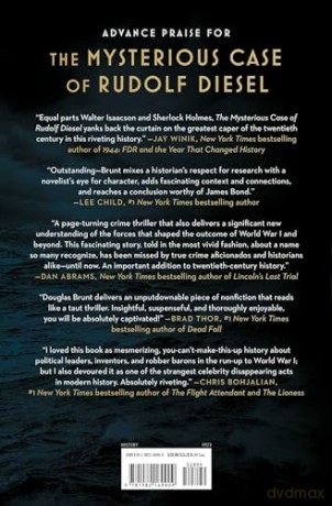 The Mysterious Case of Rudolf Diesel: Genius, Power, and Deception on the Eve of World War I - Douglas Brunt [KSIĄŻKA]