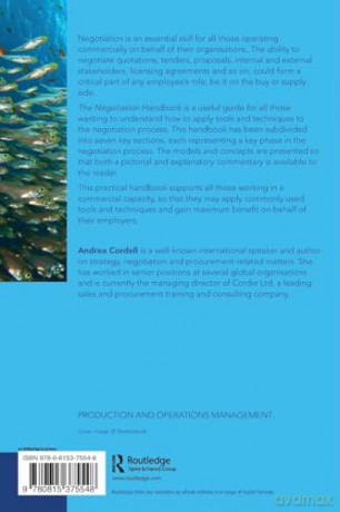 The Negotiation Handbook - Andrea Cordell [KSIĄŻKA]