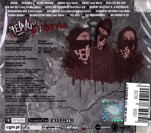 Tewu : Epidemia [CD]