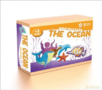 The Ocean: Build your mini-city and play! (Mini Puzzles) - White Star [KSIĄŻKA]