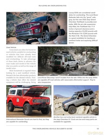The Overlanding Vehicle Builder's Guide - Don Alexander [KSIĄŻKA]