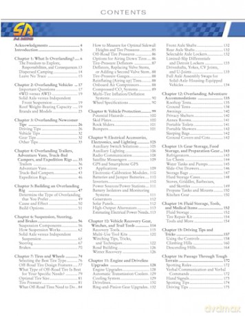 The Overlanding Vehicle Builder's Guide - Don Alexander [KSIĄŻKA]