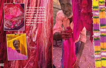 The Pigment Trail: Inspiration from the Colors, Textures, and People of India - Debra Luker [KSIĄŻKA]