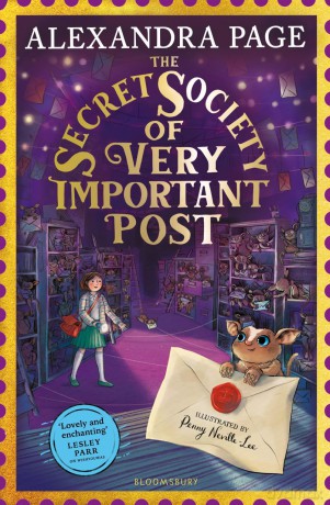 The Secret Society of Very Important Post: A Wishyouwas Mystery - Alexandra Page [KSIĄŻKA]