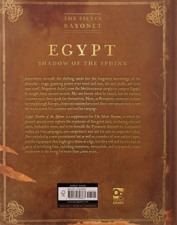 The Silver Bayonet: Egypt: Shadow of the Sphinx - Joseph A Mccullough [KSIĄŻKA]