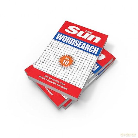 The Sun Wordsearch Book 10: 300 fun puzzles from Britain's favourite newspaper (The Sun Puzzle Books) - Sun [KSIĄŻKA]