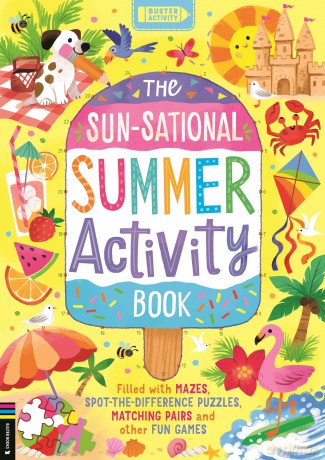 The Sun-sational Summer Activity Book: Filled with mazes, spot-the-difference puzzles, matching pairs and other fun games - Buster Books [KSIĄŻKA]