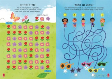The Sun-sational Summer Activity Book: Filled with mazes, spot-the-difference puzzles, matching pairs and other fun games - Buster Books [KSIĄŻKA]
