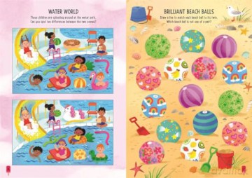 The Sun-sational Summer Activity Book: Filled with mazes, spot-the-difference puzzles, matching pairs and other fun games - Buster Books [KSIĄŻKA]