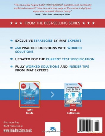 The Ultimate IMAT Guide: 650 Practice Questions, Fully Worked Solutions, Time Saving Techniques, Score Boosting Strategies, UniAdmissions - Rohan Agarwal [KSIĄŻKA]