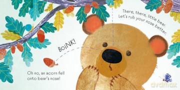 There There Little Bear (Usborne Touchy Feely Books) - Anna Milbourne [KSIĄŻKA]
