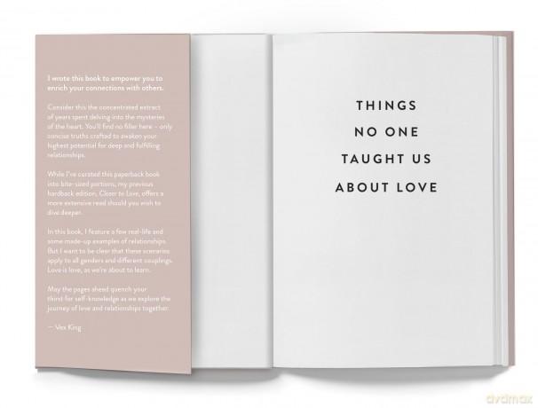 Things No One Taught Us About Love: THE SUNDAY TIMES BESTSELLER. How to Build Healthy Relationships with Yourself and Others (The Good Vibes Trilogy) - Vex King [KSIĄŻKA]