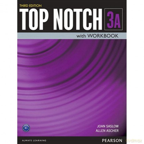 Top Notch 3 Student Book/Workbook Split A - Saslow Joan [KSIĄŻKA]