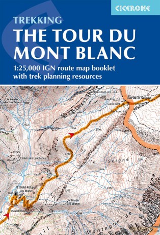 Tour du Mont Blanc Map Booklet: IGN maps and essential resources to plan your hike - Kev Et Al Reynolds [KSIĄŻKA]