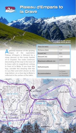 Tour of the Ecrins National Park (GR54): real IGN maps 1:25,000: The GR54 in the French Alps (The Great Treks of the Alps) - Andrew Mccluggage [KSIĄŻKA]