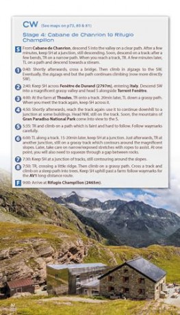 Trekking the Tour Des Combins: Two-Way Guide: 1:40k Mapping; 10 Different Itineraries: 5 (The Great Treks of the Alps): Two-Way Trekking Guide with 1:40k Mapping and 10 Different Itineraries - Andrew Mccluggage [KSIĄŻKA]