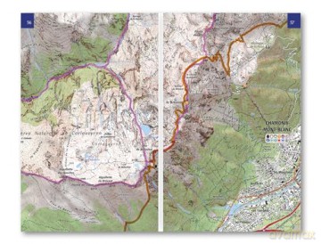 Trekking the Tour du Mont Blanc: Classic 170km hut-to-hut hike with two-way route description - Lesley Williams [KSIĄŻKA]