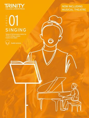 Trinity College London Singing Exam Pieces from 2023 Grade 1 (Piano/Vocal) - Trin College London [KSIĄŻKA]