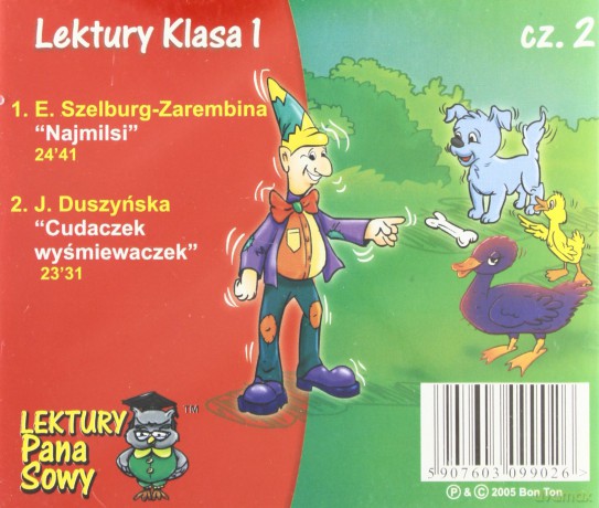 Lektury Szkolne Klasa I Cudaczek [CD]
