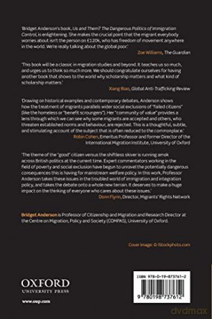 Us and Them: The Dangerous Politics of Immigration Controls - Bridget Anderson [KSIĄŻKA]