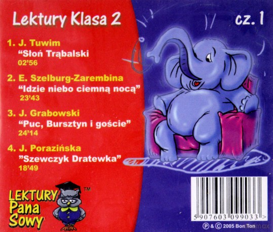 Lektury Szkolne Klasa II Trąbalski [CD]