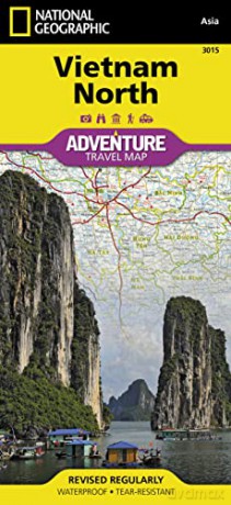 Vietnam North Map: Travel Maps International Adventure Map (National Geographic Adventure Trave Map) [KSIĄŻKA]