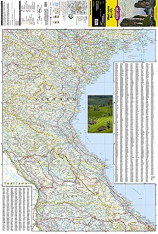 Vietnam North Map: Travel Maps International Adventure Map (National Geographic Adventure Trave Map) [KSIĄŻKA]