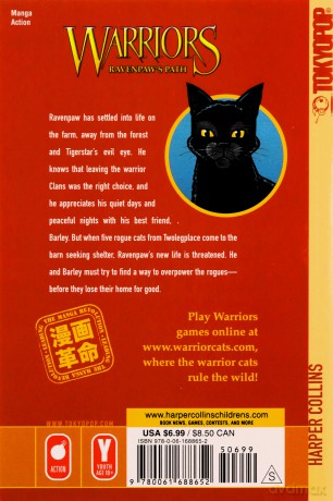 Warriors Manga: Ravenpaw's Path #1: Shattered Peace: 01 - Unknown [KOMIKS]