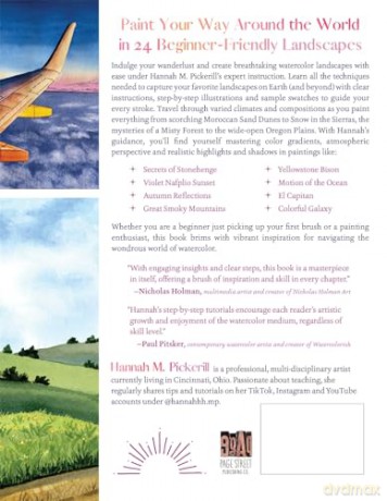 Watercolor Wanderlust: The Ultimate Guide to Painting Beautiful Landscapes - Hannah Pickerill [KSIĄŻKA]
