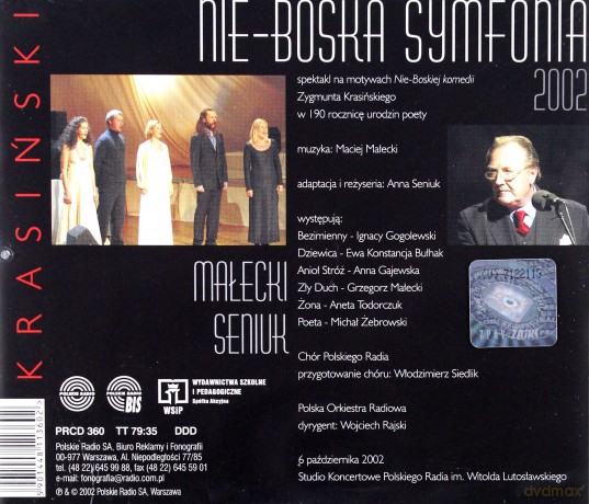 Nie-Boska symfonia [CD]
