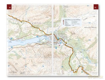 West Highland Way Map Booklet: 1:25,000 OS Route Mapping - Terry Marsh [KSIĄŻKA]