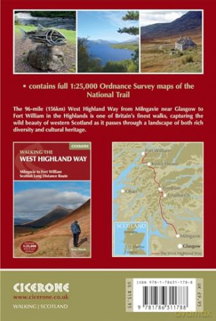 West Highland Way Map Booklet: 1:25,000 OS Route Mapping - Terry Marsh [KSIĄŻKA]